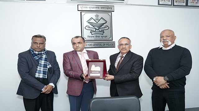 Farewell ceremony on retirement of DGP uttarakhand